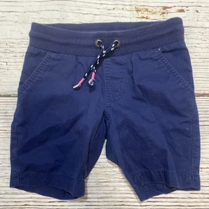 Cat & Jack Girls Shorts Navy Blue Chino Flat Front XS 4/5 - Picture 1 of 6