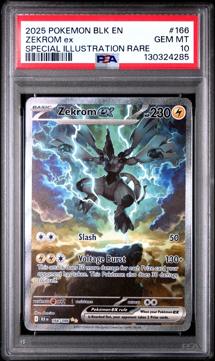 Zekrom Pokémon TCG Professional Sports Authenticator (PSA