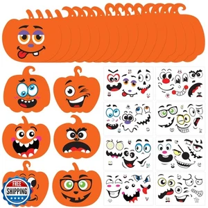 DIYASY 24 Kits Pumpkin Craft Kits with Stickers, Halloween Crafts Kit for Kid - Picture 1 of 5
