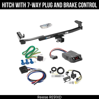 Paquete de remolque enganche + control de freno para 08-09 Ford Taurus Mercury Sable 44525 Clase 3 Foto 1 de 4