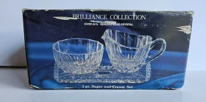 Brilliance Collection 3 Piece Sugar Cream And Tray - Picture 1 of 8
