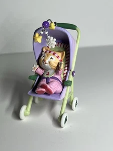 2005 Hallmark Keepsake My First Christmas Ornament Stroller Baby Cat Kitty InBox - Picture 1 of 9