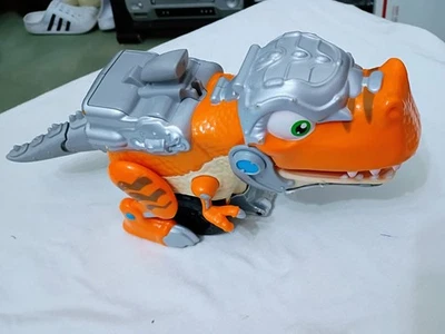 Little Tikes T Rex Cyborg Strike Sin Control Remoto Xompin Dinosaurio Tot Foto 1 de 4