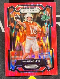 Selecciones de draft Panini Prizm 2024 Red Flash #192 Arch Manning/49 LONGHORNS - Imagen 1 de 4