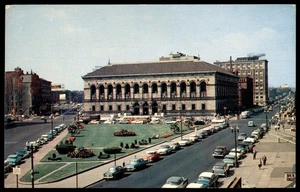 Vintage Boston Public Library Copley Square Postcard by Colourpicture - Picture 1 of 2