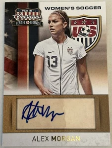 2012 Panini Americana Heroes & Legends Alex Morgan Auto 131/159!!! - Picture 1 of 6
