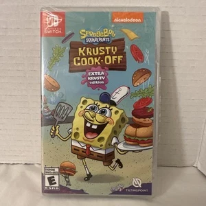 SpongeBob: Krusty Cook-Off Extra Krusty Edition Switch NEW SEALED - Picture 1 of 3