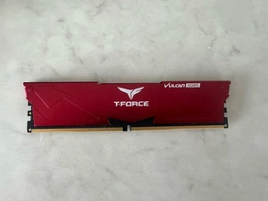 Team T-Force T-Force Vulcan 16GB (1x16GB) RAM DDR5 6000MHz FLDR516G6000HC38ABK - Afbeelding 1 van 2