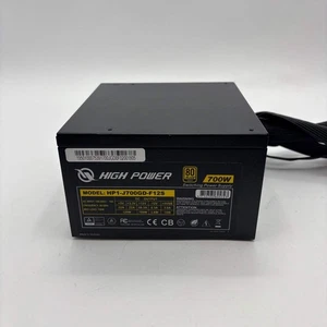 High Power 700W 80 Plus Gold HP1-J700GD-F12S Non Modular Switching Power Supply - Picture 1 of 5
