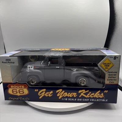 Camioneta Ford Get Your Kicks on Route 66 1956 diecast 1:18 nueva en caja Foto 1 de 4