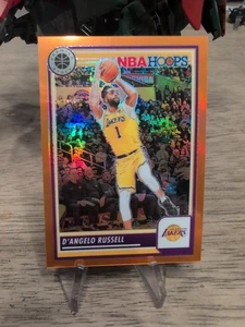 Aros NBA Panini 2023-24 Stock Premium Naranja Prizm/299 #12 D'ANGELO RUSSELL - Imagen 1 de 3
