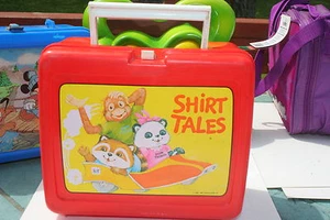 VINTAGE SHIRT TALES LUNCH BOX - Picture 1 of 4