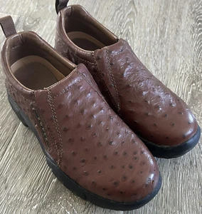 Zapatos Roper Cotter para mujer de cuero marrón sin cordones cómodos sin usar, en caja, talla 6,5 - Imagen 1 de 8