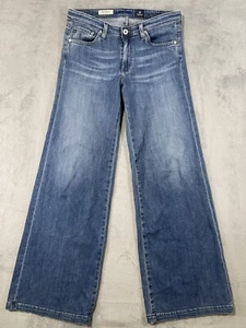 Adriano Goldschmied Jeans Damen 29 R Blau Denim The Palazzo Super Wide Leg Lang - Bild 1 von 13