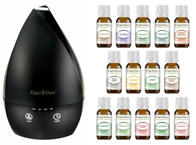 Essential Oil Diffuser Gift Set Kit With Oils Aromatherapy Ultrasonic Humidifier - Image 1 of 4
