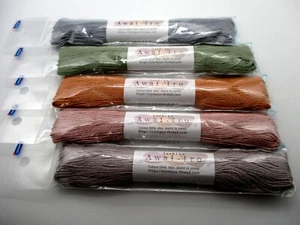 JAPANESE Embroidery SASHIKO Olympus Thread Awai-iro Awaiiro Pastel A11-A15 - Picture 1 of 11