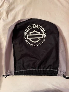 Vintage Harley Davidson Motorcycles Drawstring Bag Black Logo Biker Sturgis Bike - Bild 1 von 2