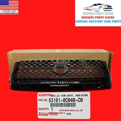 REJILLA ORIGINAL TOYOTA TUNDRA PLATINUM ACTITUD/NEGRO MEDIANOCHE 218 53101-0C040-C0 Foto 1 de 3