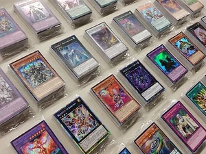 Yu-Gi-Oh! 50 Mixed Cards Lot With Rares & Holofoil Mint Collection - Picture 1 of 1