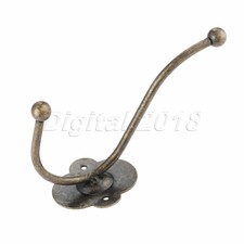 Classic Bathroom Kitchen Door Wall Hook Hanger Coat Clothes Towel Hanger Holder