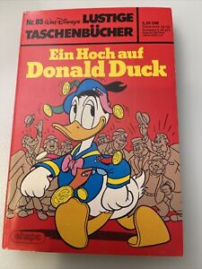 Lustige Taschenbücher Nr. 85 Ein Hoch auf Donald Duck  1. Auflage 1982 Top