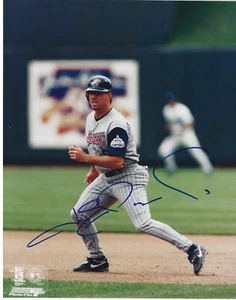 JIM EDMONDS Signed 8 x 10 Photo ANAHEIM ANGELS Baseball MLB Free Shipping - Picture 1 of 1