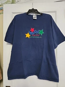 VTG T Shirt Laugh At Yourself (Your Kids Already Do) Size 2XL XXL Single Stitch - Picture 1 of 8