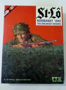 West End Games : ST LO game - WW2 The Breakout Begins, Normany 1944 (PUN) EX - Picture 1 of 7