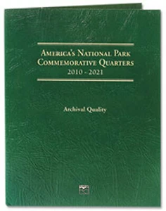 Littleton Coin Folder LCF39 National Park Quarter 2010-2021 Book/Album 25 cent - Picture 1 of 6