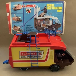 Figurina JJ Armes Unità Investigativa Mobile Veicolo Vintage Ideal Toys 1976 RARA - Foto 1 di 18