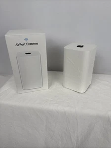 Apple A1521 AirPort Extreme Base Station Wi-Fi Router w/ Box & Power Cord - Picture 1 of 8