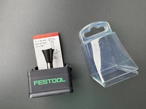 Festool 490996 Gratfräser Zinkenfräser Oberfräse Fräse HW S8 D20/17/15 Grad - Bild 1 von 3