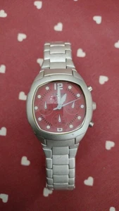 Breil Tribe Uhr Chronograph rotes Zifferblatt - läuft - Edelstahl - 5 - Bild 1 von 3