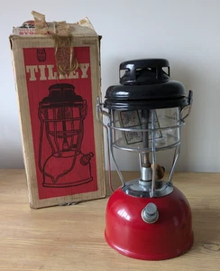 Vintage Tilley Lamp X 246B Paraffin Camping Fishing Lantern Storm Light in Box - Picture 1 of 15