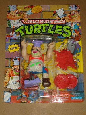 Teenage Mutant Ninja Turtle Pizza Face  M.O.C. Unpunched - Image 1 of 2