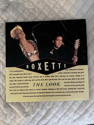 Roxette The Look 12" Single Vintage Vinyl 1989 - D7350A Foto 1 de 4