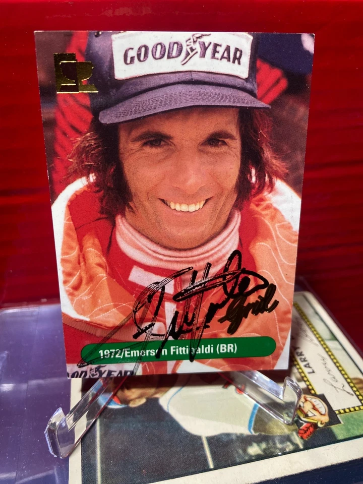 Grid Formula One #182 1992 autógrafo de Emerson Fittipaldi Foto 1 de 1