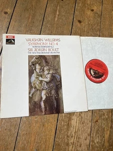 VAUGHAN WILLIAMS LP SYMPHONY No.4 BOULT HMV ASD 2375 MINT- - Picture 1 of 6