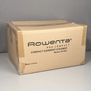 Vaporiera compatta per indumenti Rowenta Pro 2,5 min riscaldamento 30 min vapore IS1430 nuova con scatola - Foto 1 di 7