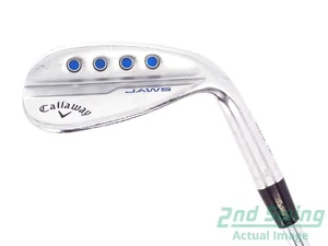 Callaway Jaws MD5 Platinum Chrome Wedge Lob LW 60° 12 Deg Bounce W Grind FST KBS - Picture 1 of 10