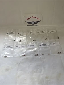 10 X NEEDLE SEAT FLOAT VALVE CARBURETOR KIT FITS BRIGGS  STRATTON 398188 83412 - Picture 1 of 10