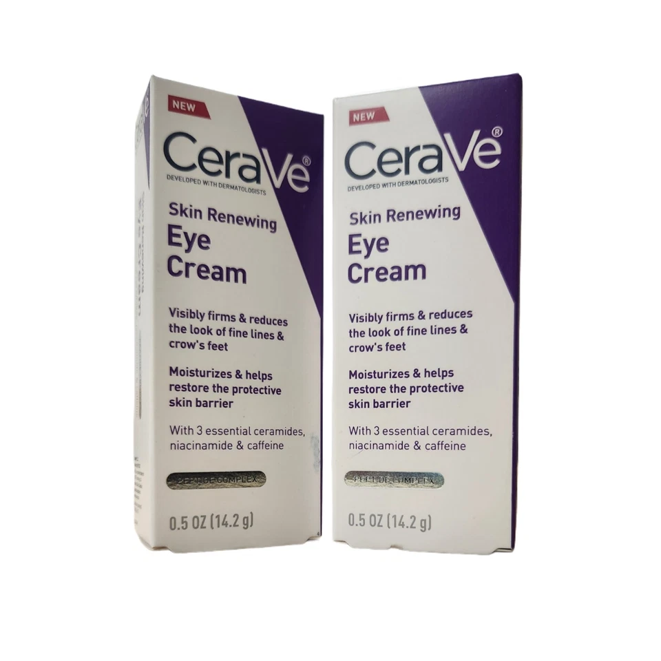 Venta al por mayor Lote 202 piezas Crema de ojos renovadora de piel CeraVe - 0,5 oz Foto 1 de 4
