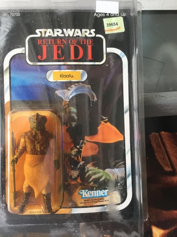 Star Wars Klaatu Return of the Jedi 77 Back MOC ROTJ  Kenner 1983 FREE SHIPPING Cover
