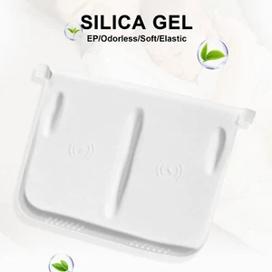 Center Console Wireless Charger Silicone Protective Pad For Tesla Model 3 Y - Bild 1 von 15