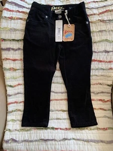 Peek Latzhose - CORDHOSE VERSTELLBARE TAILLE - GRÖSSE 5 Skinny - schwarz - neu mit Etikett - Bild 1 von 6