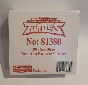 SDCC Exclusive Rise of the Teenage Mutant Ninja Turtles Shredder Figure