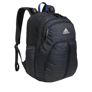adidas Prime Backpack, Laptop Compartment, Black/Royal Blue, One Size - Picture 1 of 6