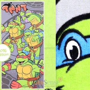 Teenage Mutant Ninja Turtles Beach Towel TMNT Nickelodeon Bath Towel  28 inx58in - Picture 1 of 2