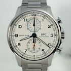 Iwc Portugieser Silver Men's Watch - Iw390702 - Brand New