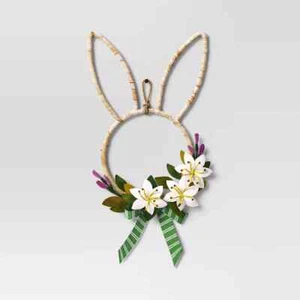 Guirnalda decorativa Target Threshold Pascua 2025 conejito, BN - Imagen 1 de 3